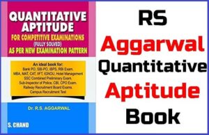 rs aggarwal quantitative aptitude book