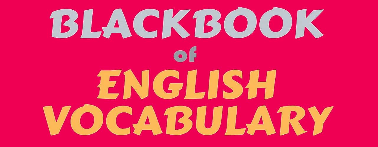 Black Book of English Vocabulary free pdf download