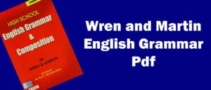 Download Wren and Martin English Grammar pdf