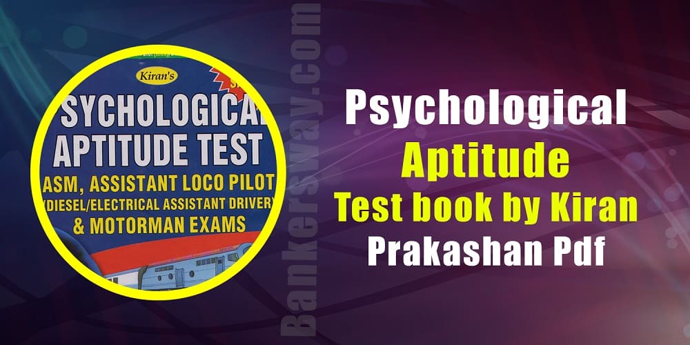 Psychological Aptitude Test Book By Kiran Prakashan Pdf Download