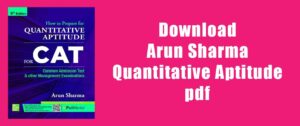 Download Arun Sharma quantitative aptitude pdf