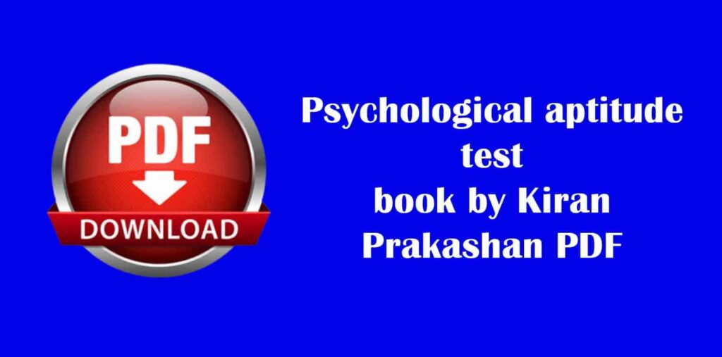 aptitude-test-earlier-psychological-test-in-departmental-selection-in-railway
