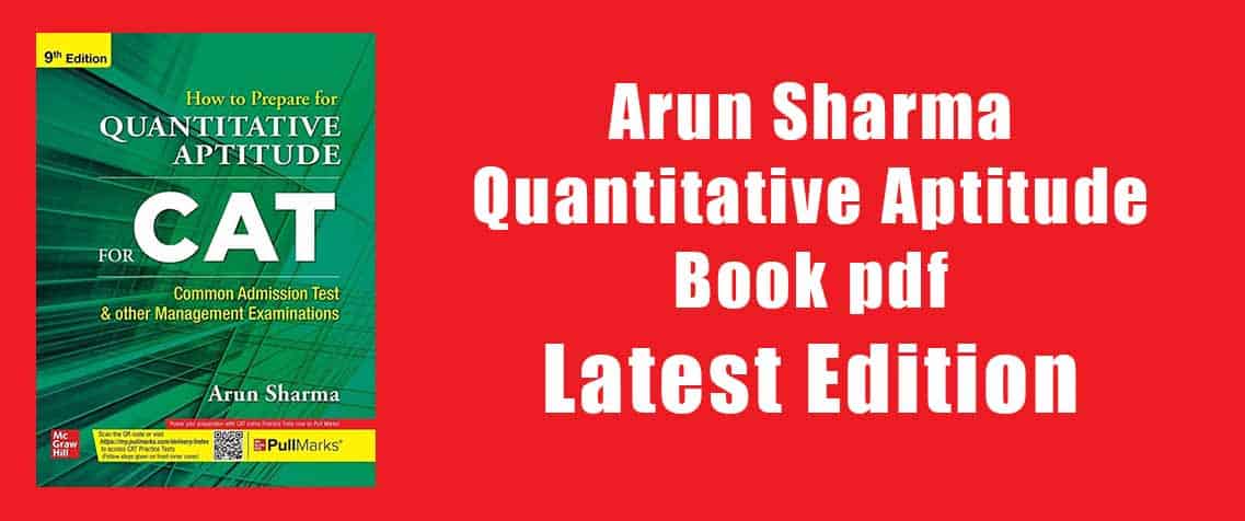 Arun Sharma Quantitative Aptitude Book pdf Latest Edition