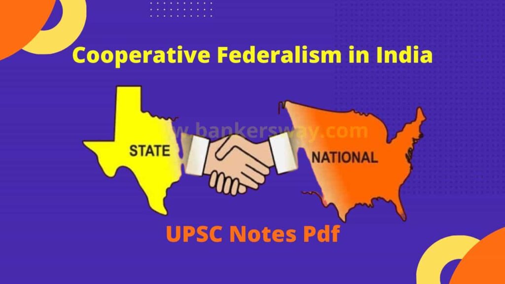 cooperative federalism essay upsc