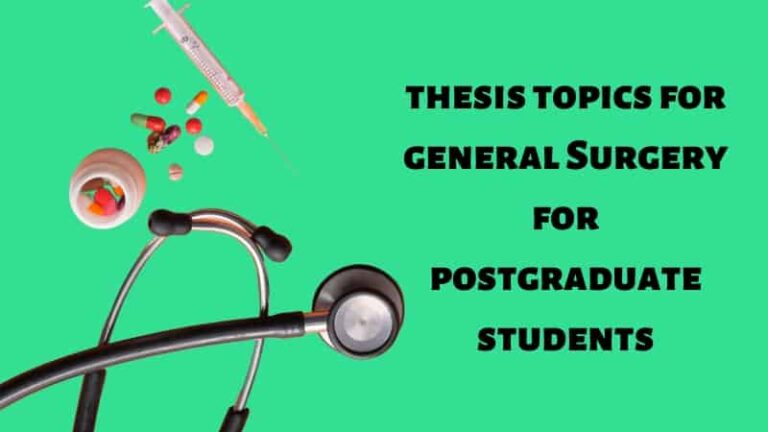 thesis topics for ms ent aiims